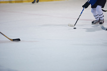 Image showing ice hockey player in action