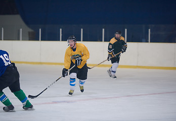 Image showing ice hockey sport players