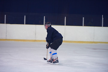 Image showing ice hockey player in action