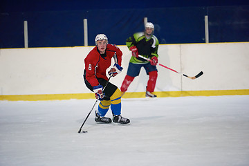 Image showing ice hockey sport players