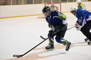 Image showing ice hockey sport players