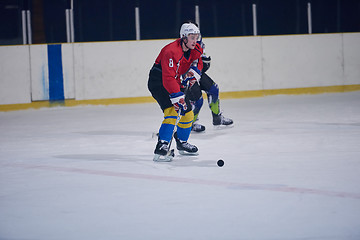 Image showing ice hockey sport players