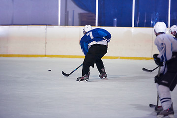 Image showing ice hockey sport players