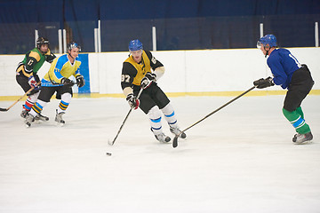 Image showing ice hockey sport players