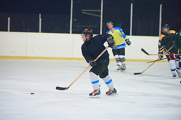 Image showing ice hockey sport players