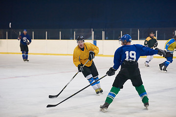 Image showing ice hockey sport players