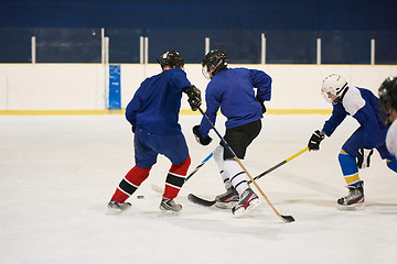 Image showing ice hockey sport players