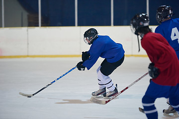 Image showing ice hockey sport players