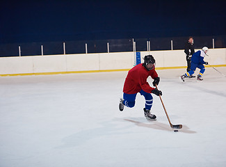 Image showing ice hockey sport players