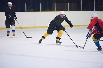 Image showing ice hockey sport players