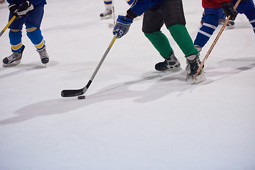 Image showing ice hockey sport players