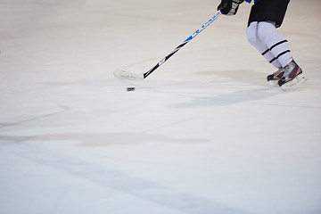 Image showing ice hockey player in action