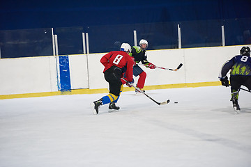 Image showing ice hockey sport players