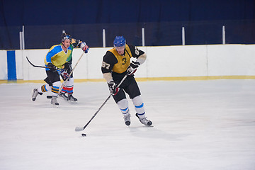 Image showing ice hockey sport players