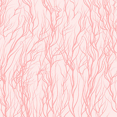 Image showing Trees on Pink  Background