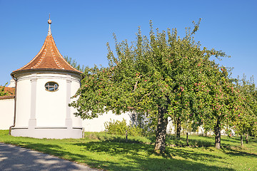 Image showing Wall of monastery Holzen