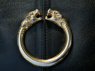 Image showing Gold buckle