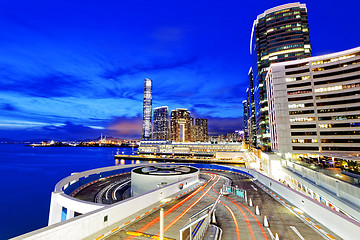 Image showing hong kong office buildings