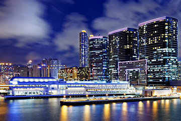 Image showing hong kong office buildings