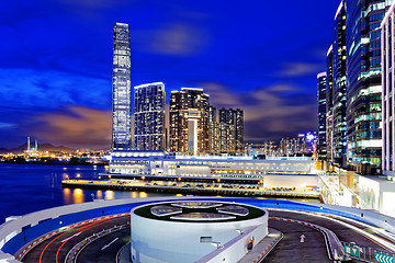 Image showing hong kong office buildings