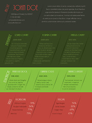 Image showing Cool cv resume template design