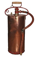 Image showing Antique fire extinguisher