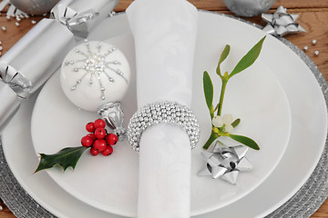 Image showing Festive Table Setting