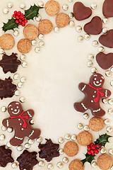 Image showing Christmas Treats Border