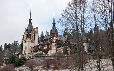 Image showing Peles castle in Romania