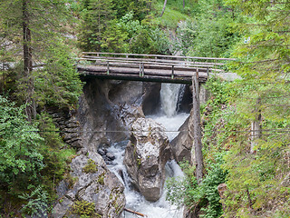 Image showing Waterfall in the forest