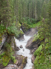 Image showing Waterfall in the forest