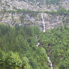 Image showing Waterfall in the forest