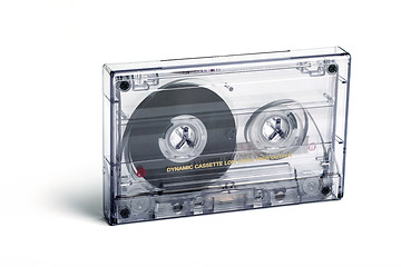 Image showing close up of vintage audio tape cassette