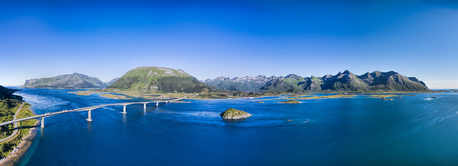 Image showing Bridge on Lofoten