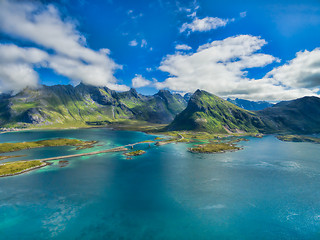 Image showing Lofoten bridge