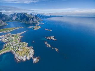 Image showing Coast of Lofoten