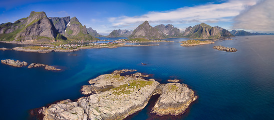 Image showing Beautiful Lofoten