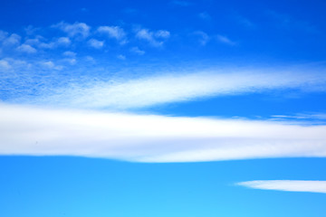 Image showing in the blue sky and abstract  
