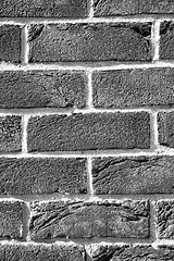 Image showing brick in  italy old wall and texture material 