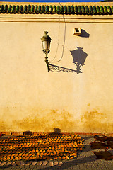 Image showing street lamp old construction in 