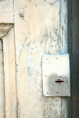 Image showing  traditional   door    in traditional  texture  