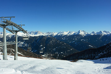 Image showing Ski elevator