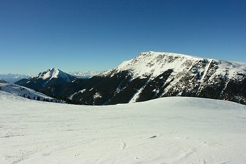 Image showing Winter mountain landscape