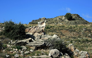 Image showing Mountain rocks