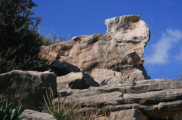 Image showing Mighty rock