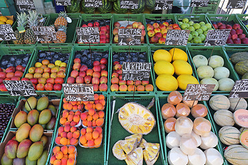 Image showing Farmers Market