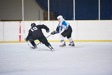 Image showing ice hockey sport players