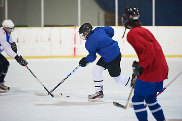 Image showing ice hockey sport players