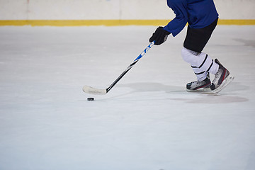 Image showing ice hockey player in action