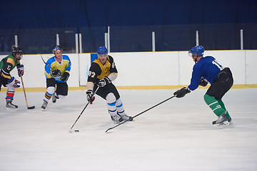 Image showing ice hockey sport players